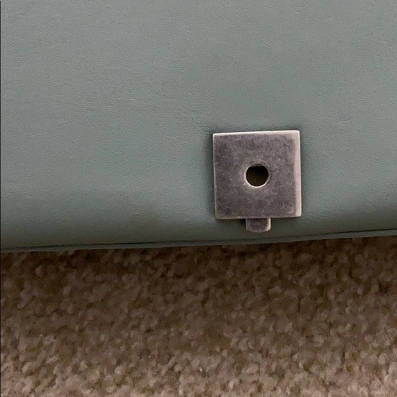 Mlouye triangle bag in mineral green - Picture 7 of 10